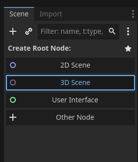 Create a Scene